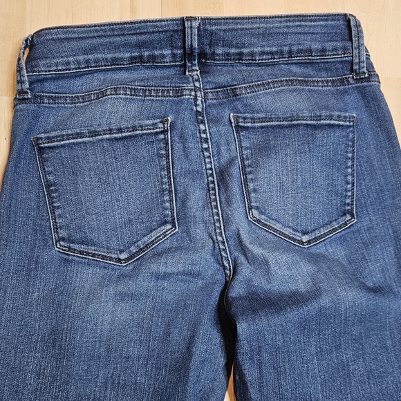NYDJ Leanne Boyfriend Jeans Mid-rise Denim Cuffed Pants size 2 - Picture 5 of 9